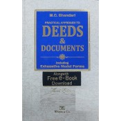 Whytes & Co.'s Practical Approach to DEEDS & Documents Including Exhaustive Model Forms by M. C. Bhandari